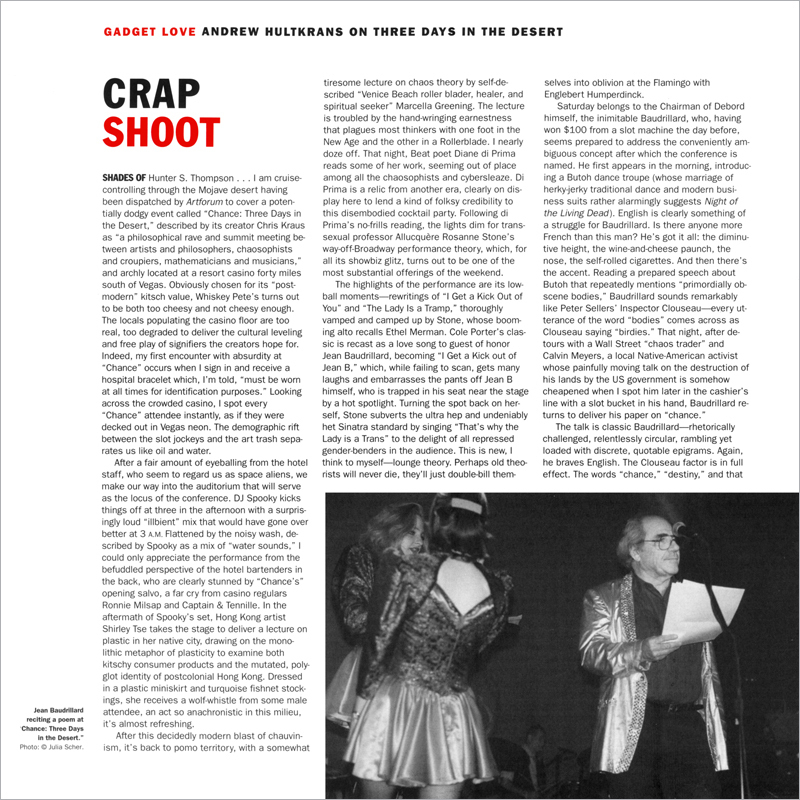 Three Days in the Desert