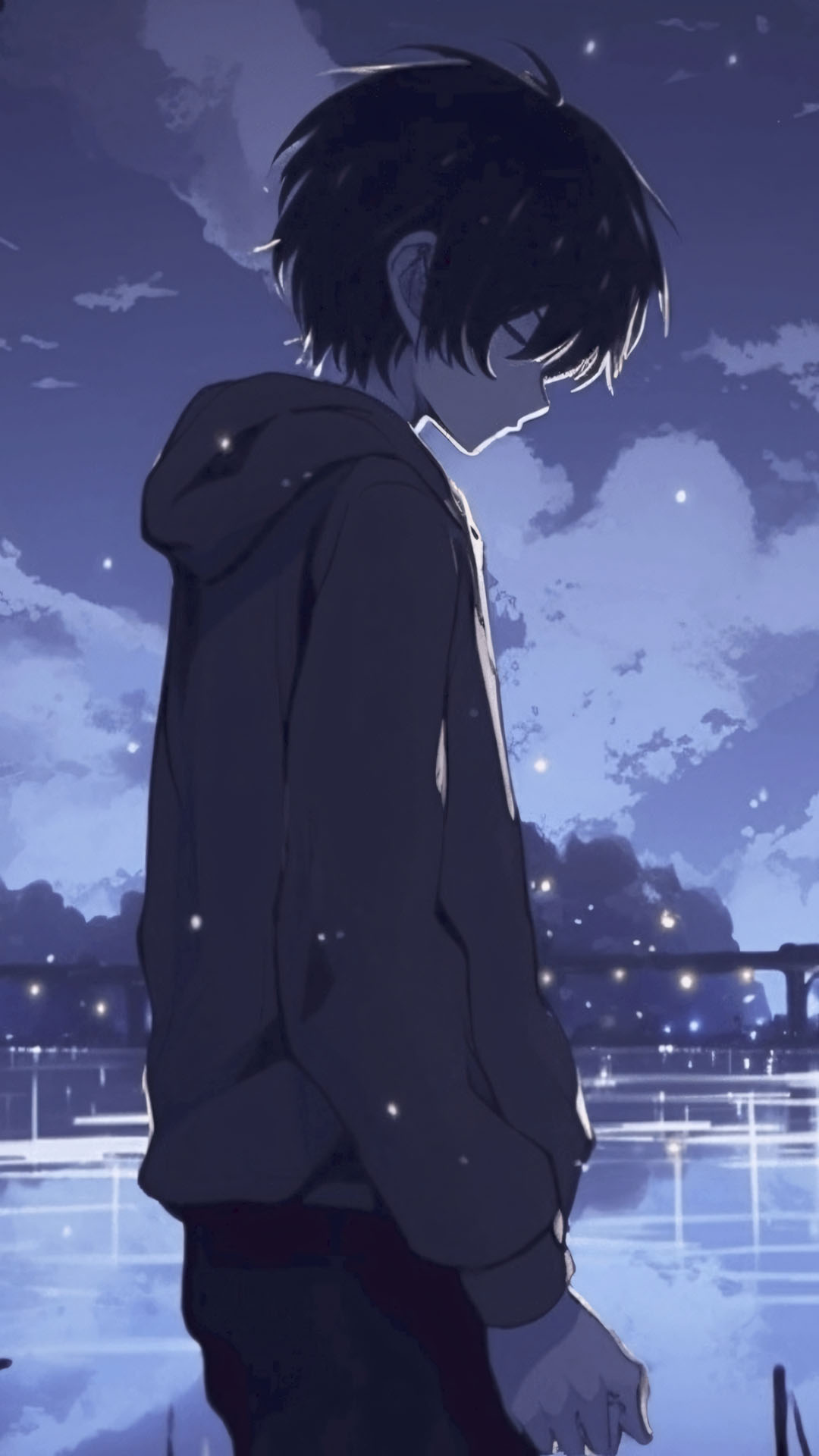 anh anime nam ngau lanh lung buon 1920px 1080px full hd 10