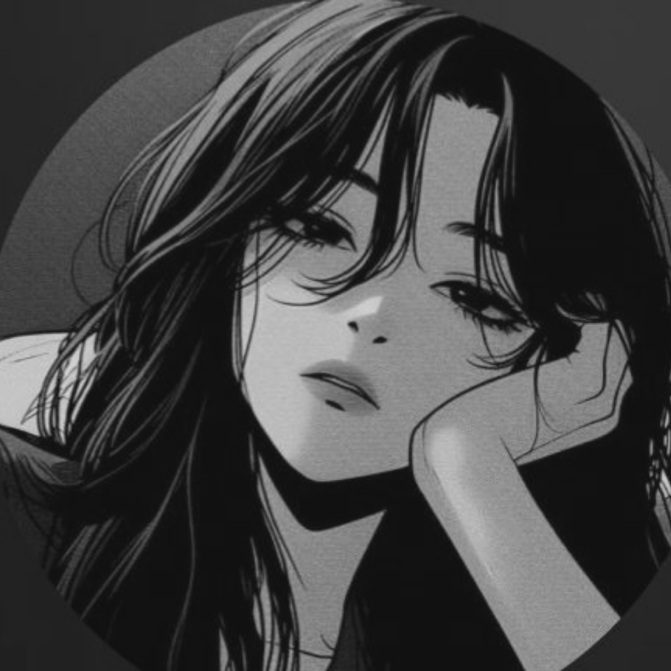 Anh buon avatar anime nu den trang 960px 960px avatar 11