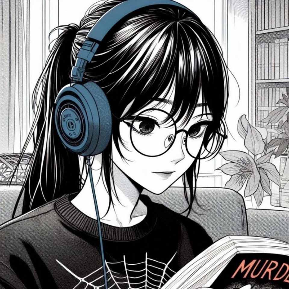 Anh anime nu trang den buon khoc 960px 960px avatar 1