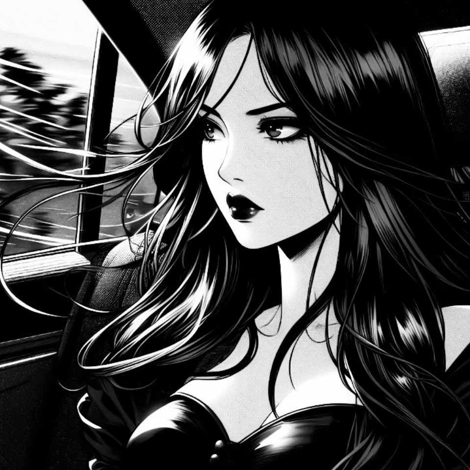 Anh anime nu trang den buon khoc 960px 960px avatar 7