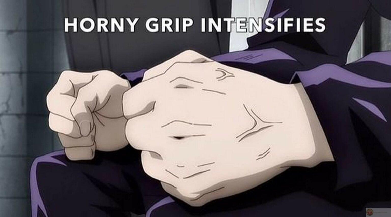 anime meme face nắm tay