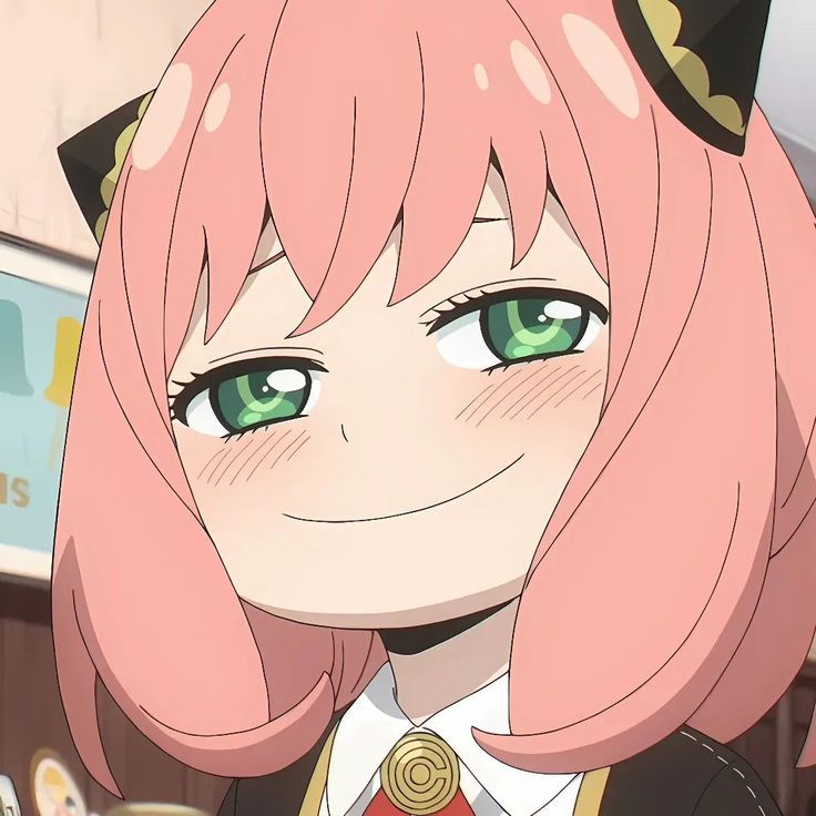 Anya biểu cảm tự tin và đáng yêu