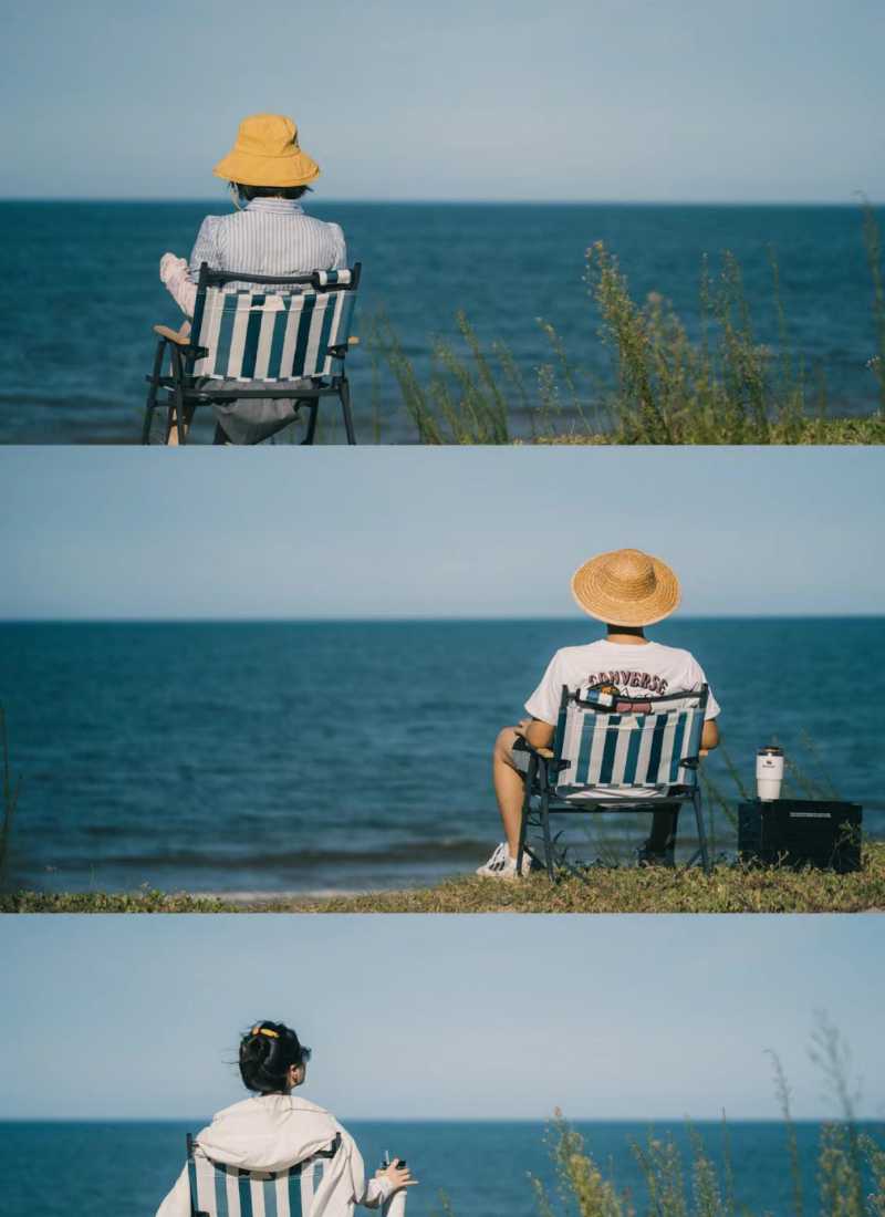 Tựa vai mình vào gió biển, lặng lẽ thôi cũng đẹp