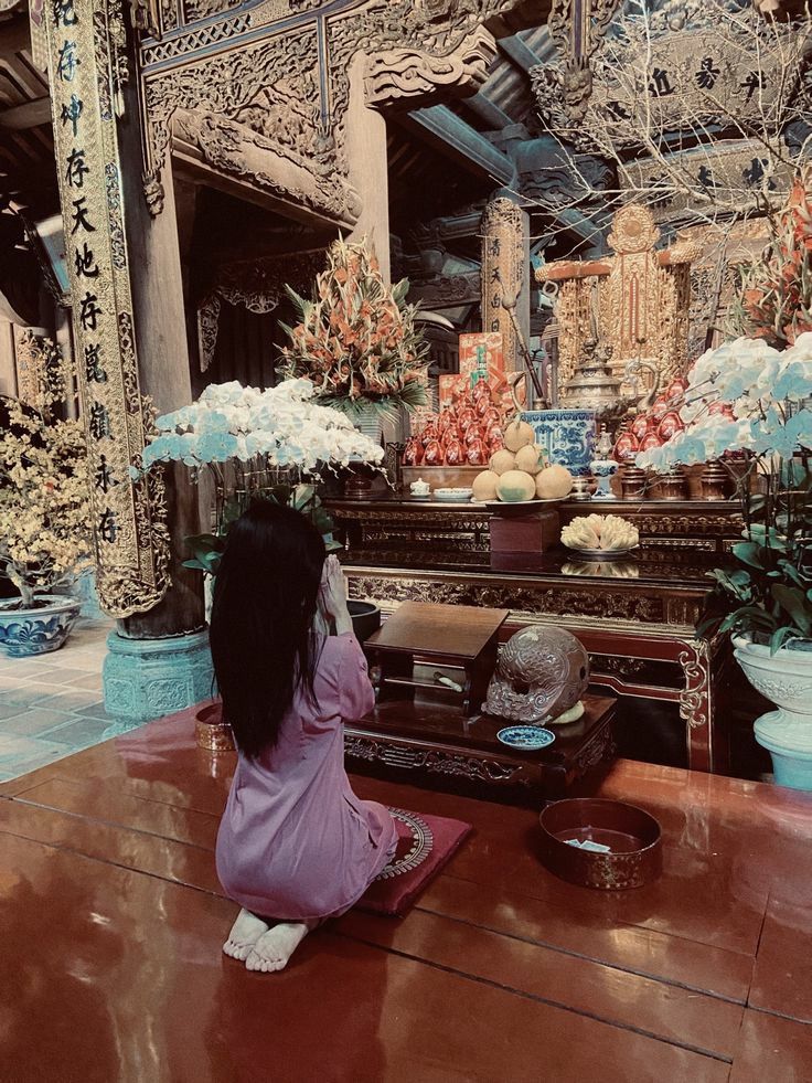 Chụp ảnh ở chùa giúp lưu lại hành trình an lạc