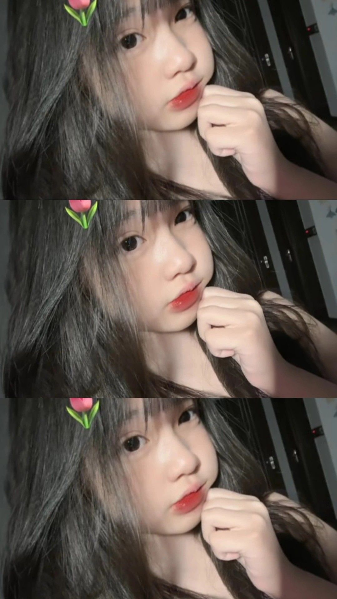 Nét ngây thơ đáng yêu trong ảnh gái xinh 2k5 làm ánh nhìn say mê