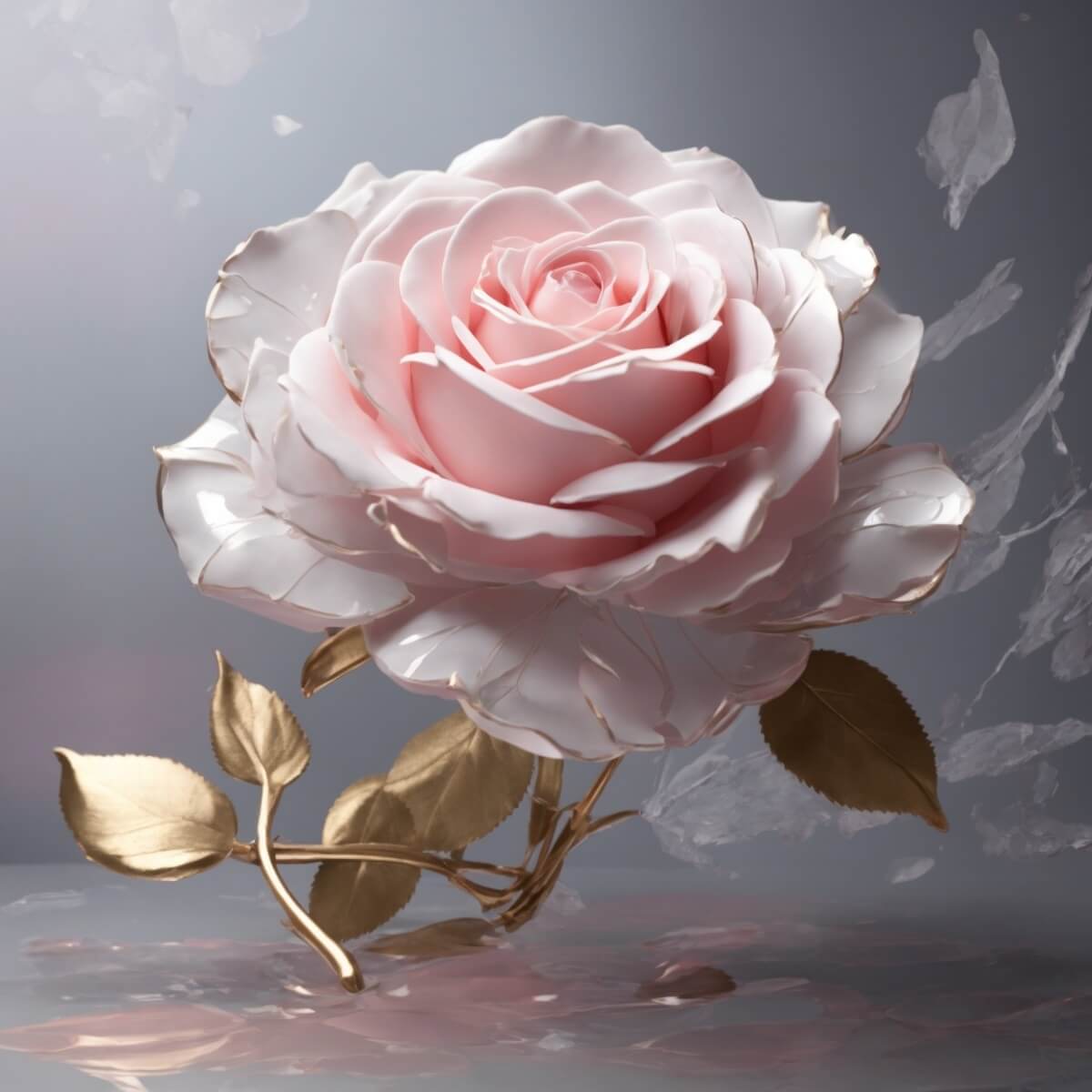 Hình ảnh hoa hồng trắng dịu dàng