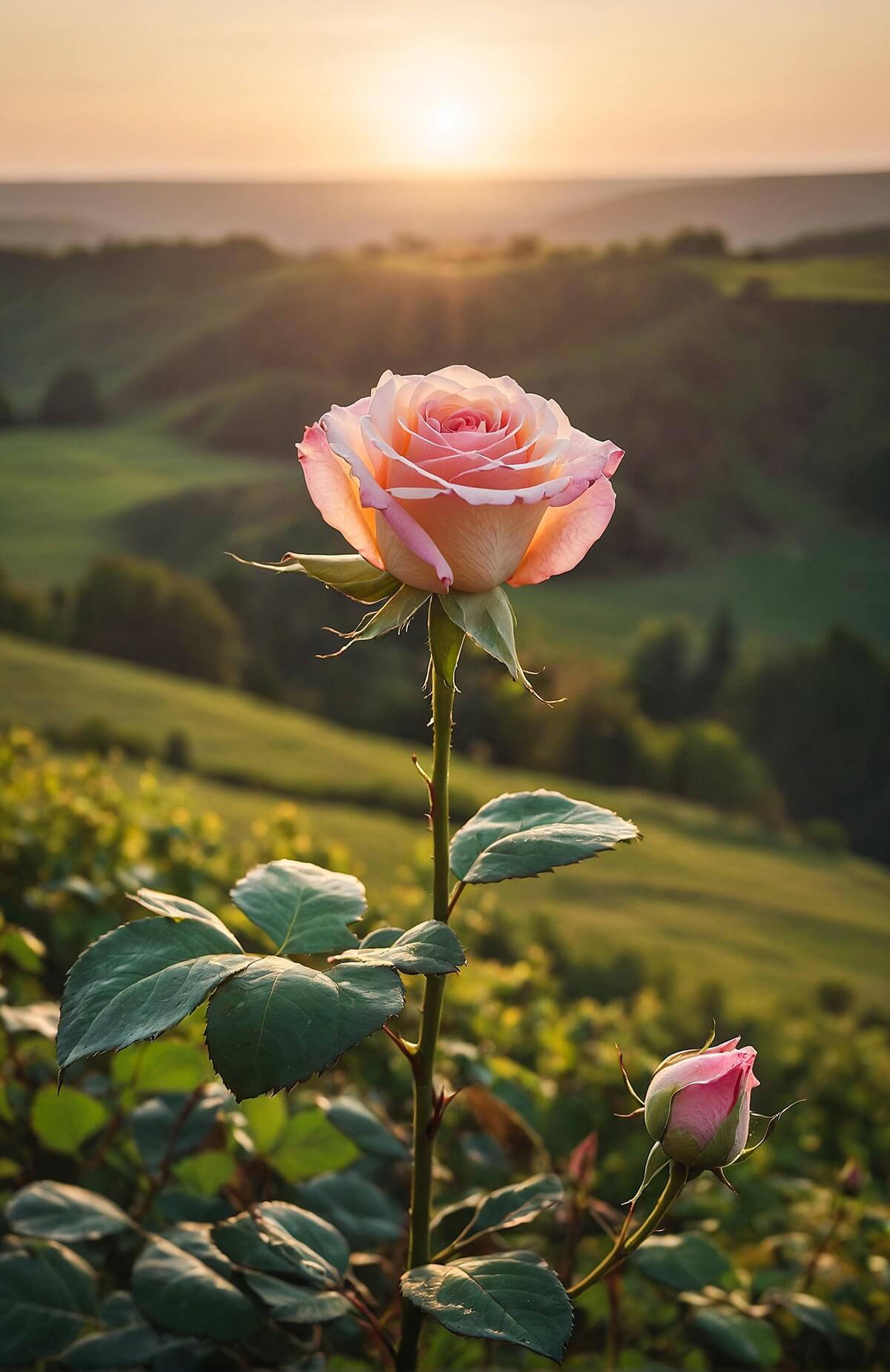 Hình ảnh cây hoa hồng đẹp