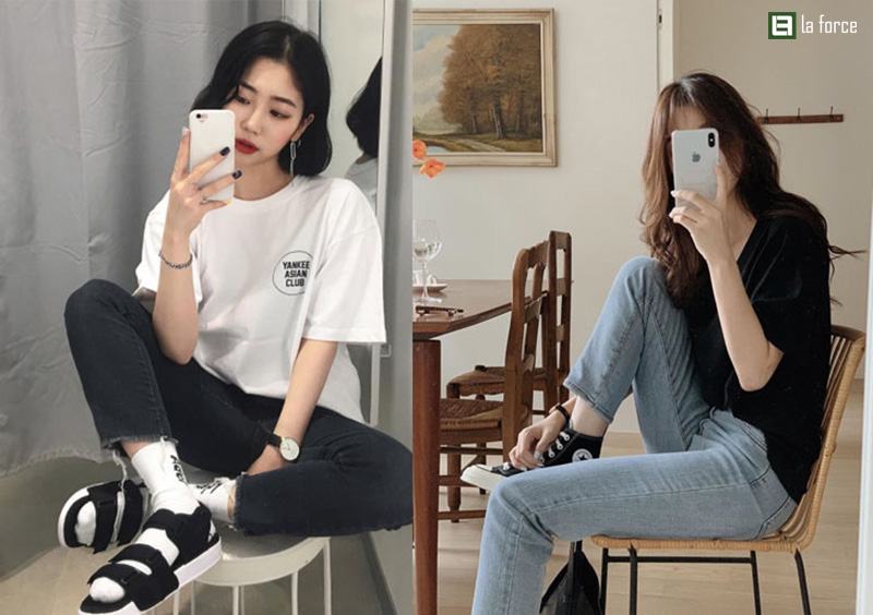 Cách chụp ảnh khoe body trước gương nữ