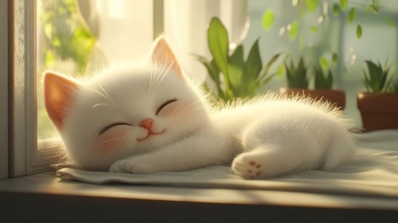 hình nền mèo cute 3