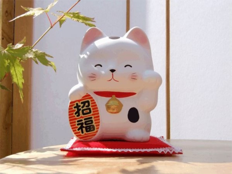 Hình nền máy tính mèo thần tài 2