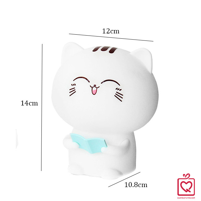 Đèn ngủ để bàn dễ thương - Mèo con