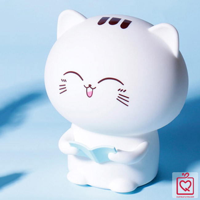 Đèn ngủ để bàn dễ thương - Mèo con