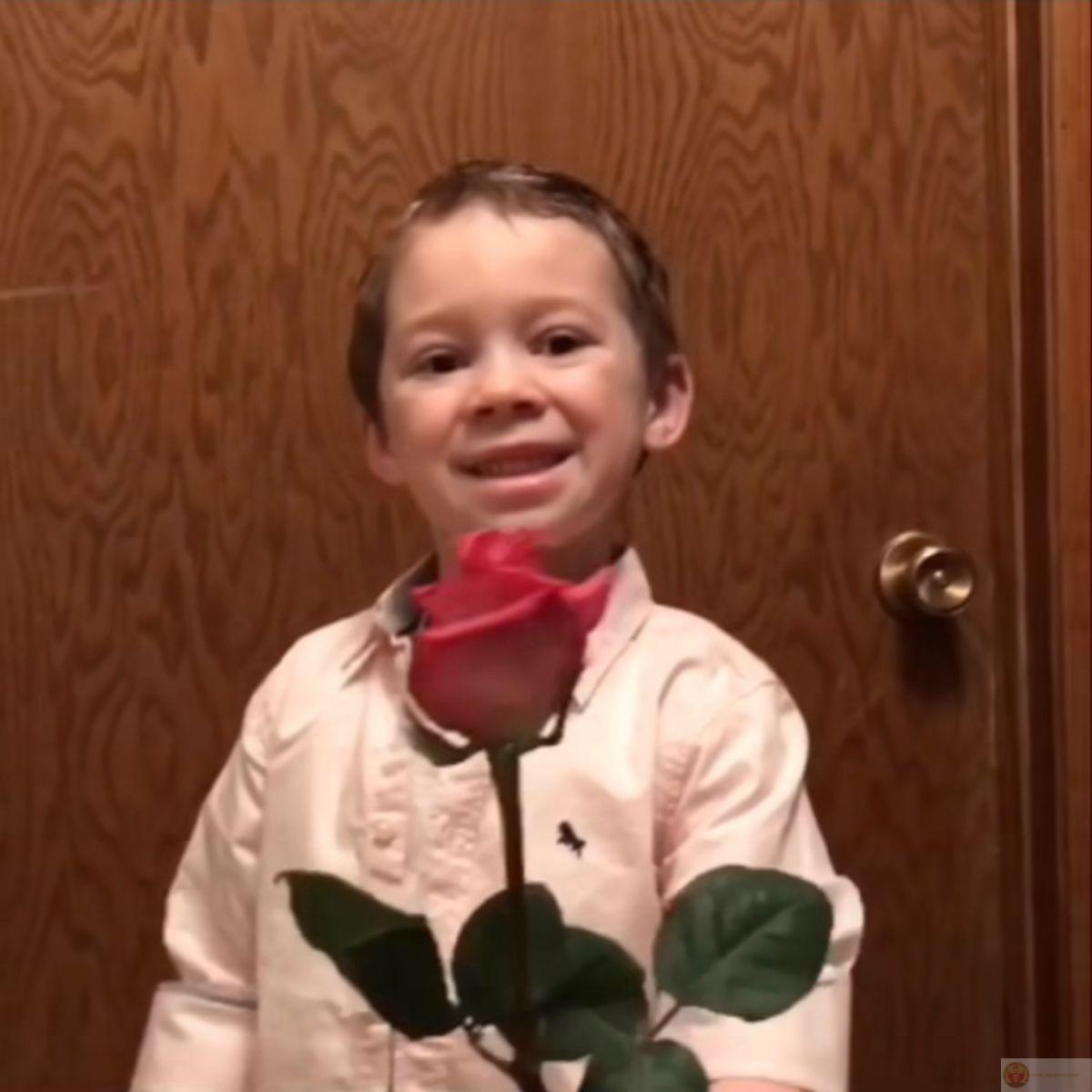 Meme tặng hoa hồng