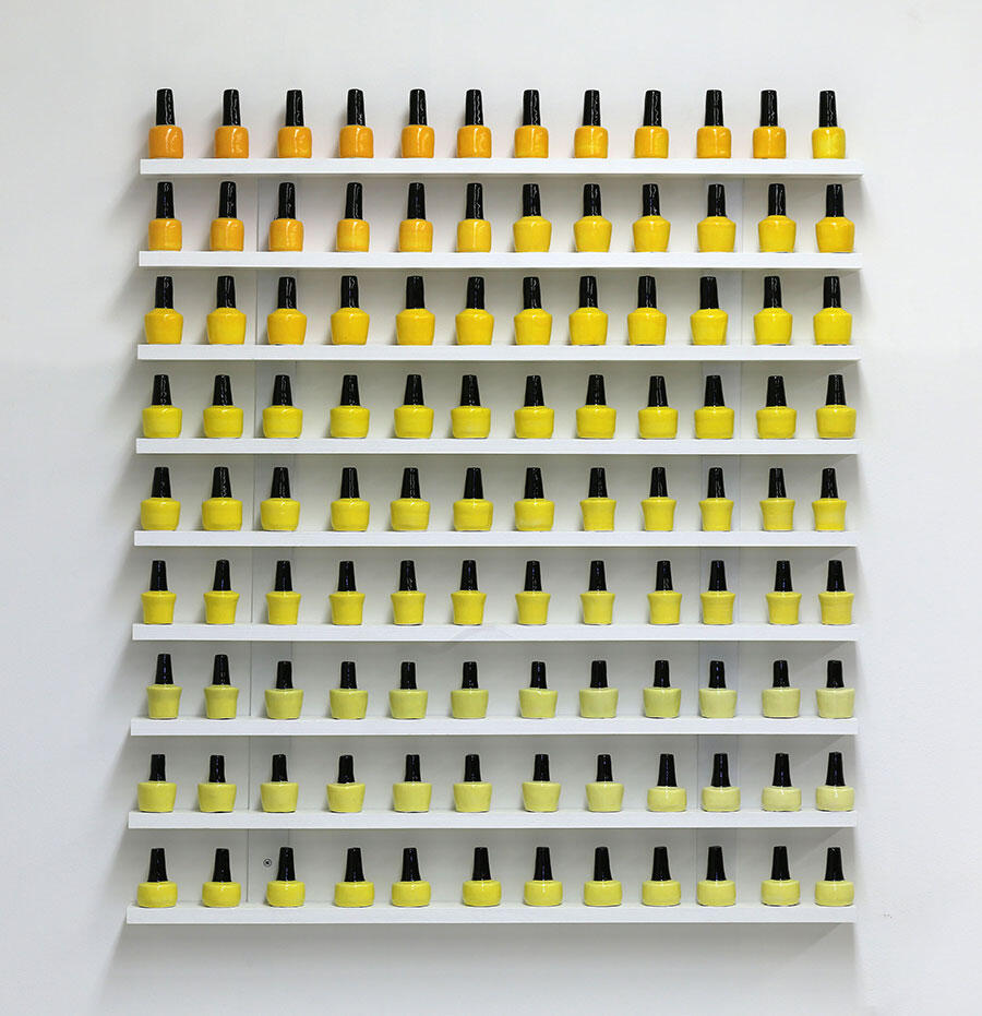 christian-dinh-yellow-sculpture