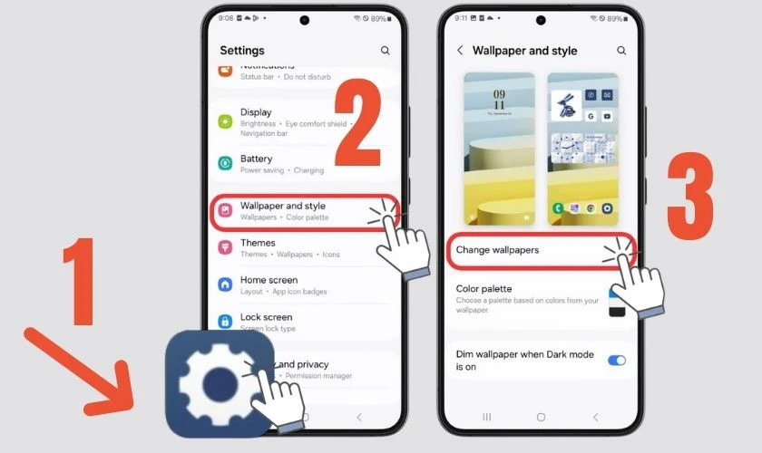 Cách tải và cài đặt hình nền trắng trơn cho điện thoại