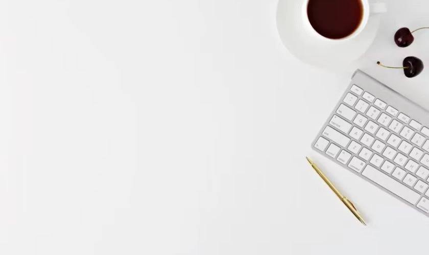 Hình nền trắng trơn cho máy tính đẹp