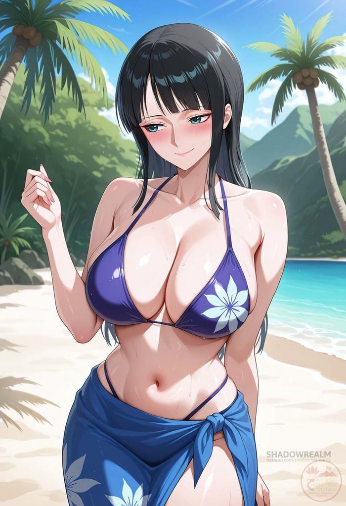 Nico Robin bikini nóng bỏng gợi cảm