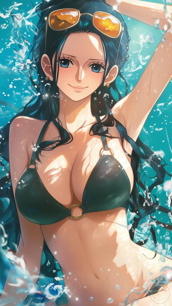 Nico Robin mặc bikini quyến rũ gợi cảm