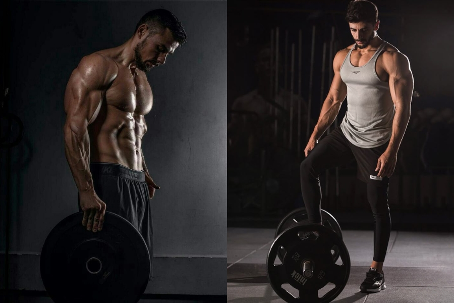 Bạn nên thử chụp ảnh với nhiều góc độ khác nhau để tìm ra góc chụp làm nổi bật các nhóm cơ.