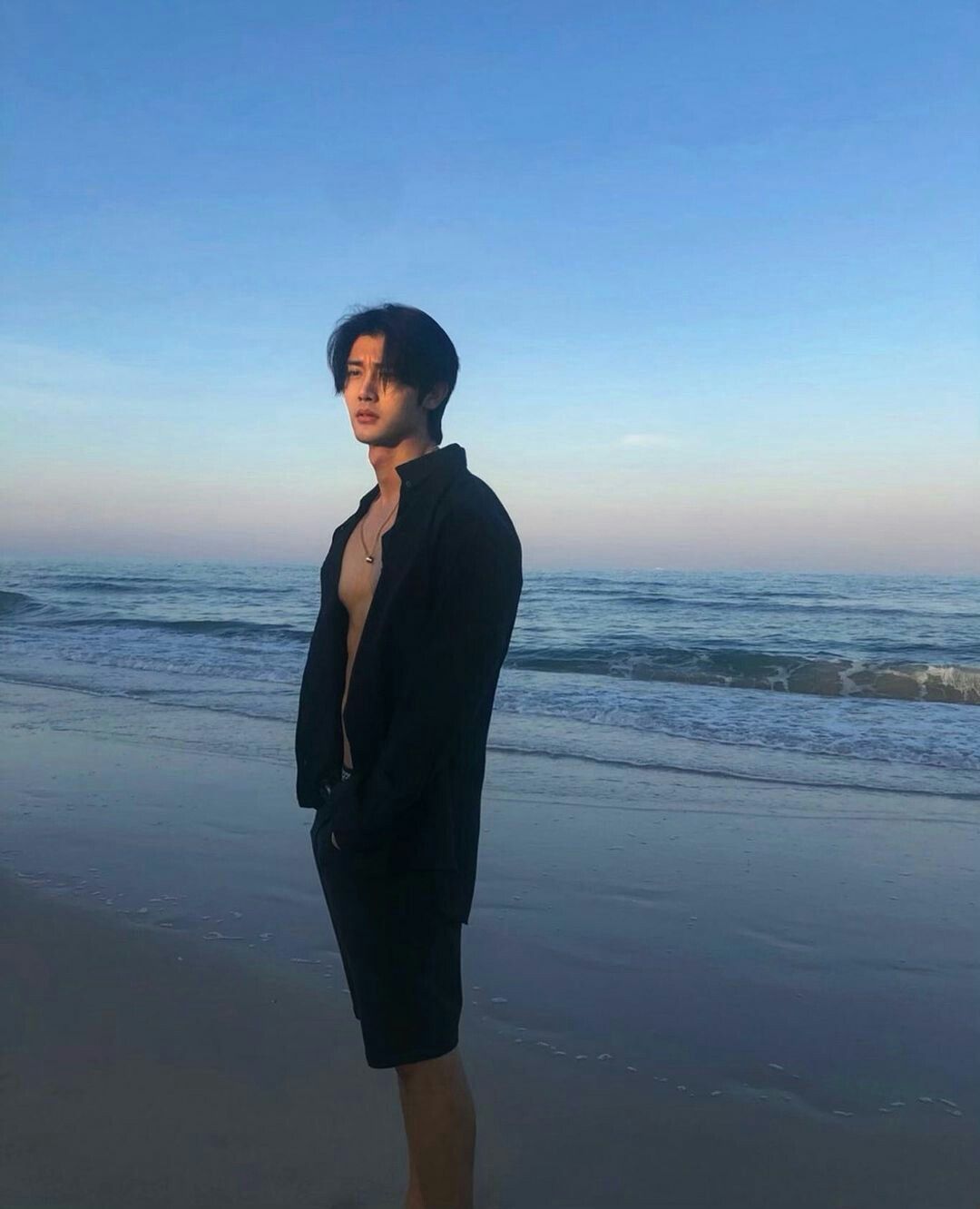 Ảnh trai đẹp với thiên nhiên 