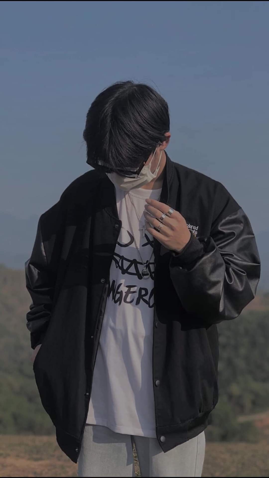 bad boy anh đẹp trai che mặt