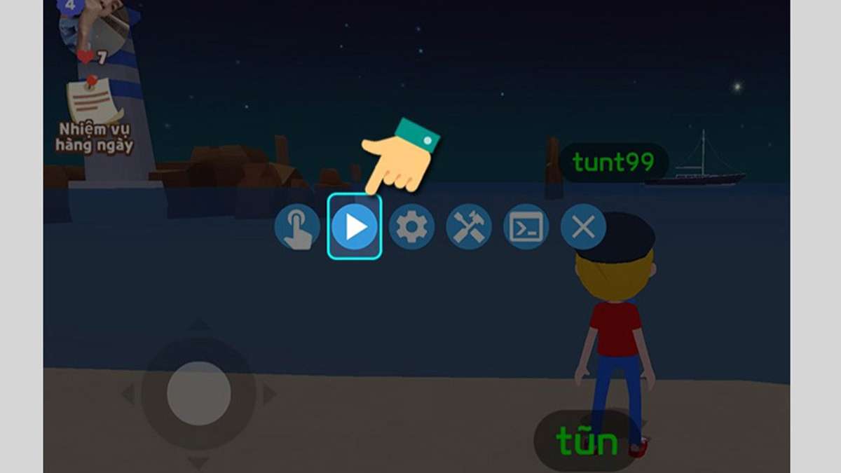 Cách Auto câu cá Play Together Android bước 19