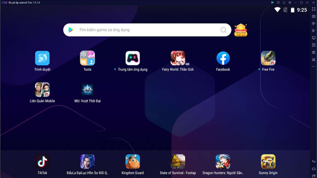 Cài đặt Noxplayer để Auto câu cá Play Together trên PC bước 1