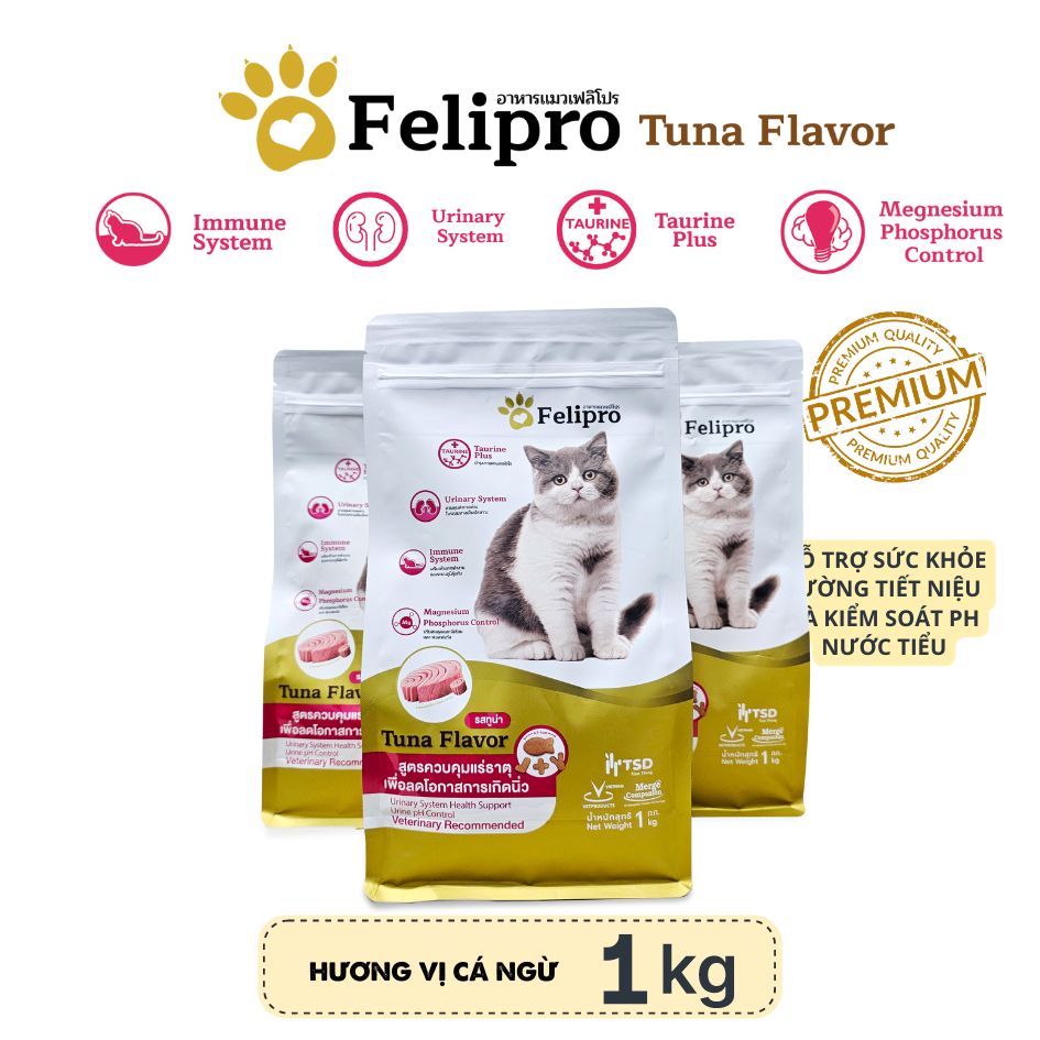 Thức ăn hoàn chỉnh cho mèo Felipro Tuna
