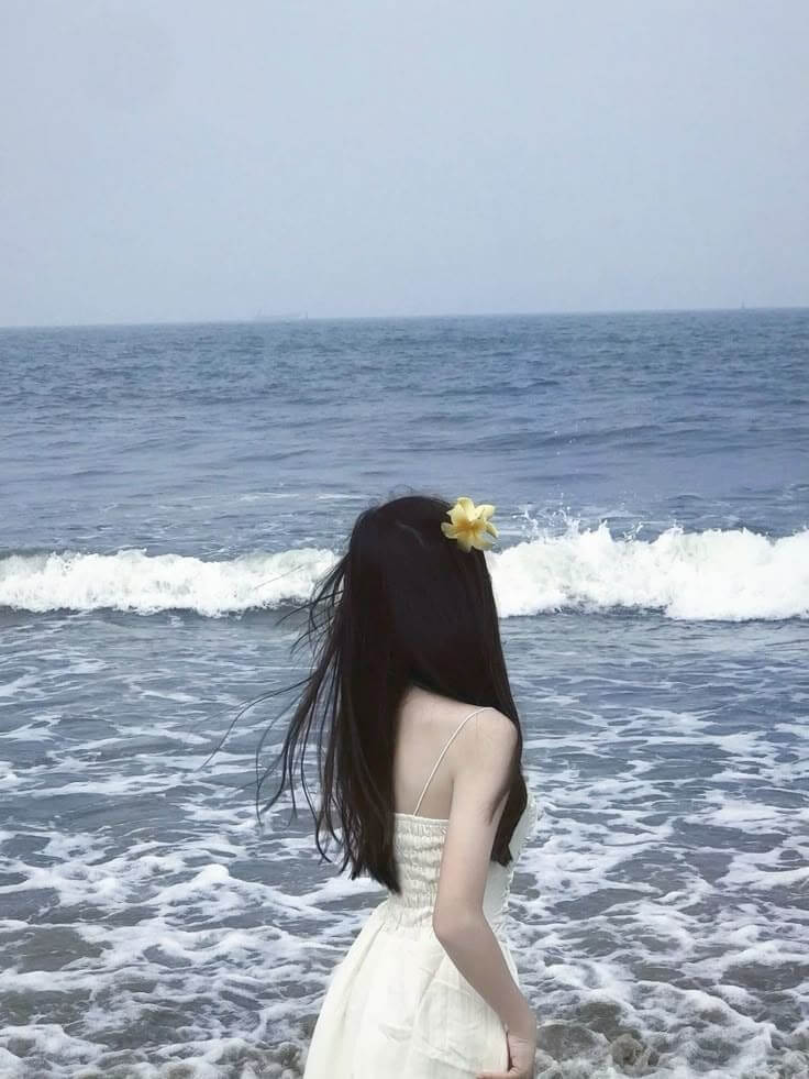 Ảnh Đi Biển Chụp Sau Lưng, Phong Cách Đẹp Quên Lối Về