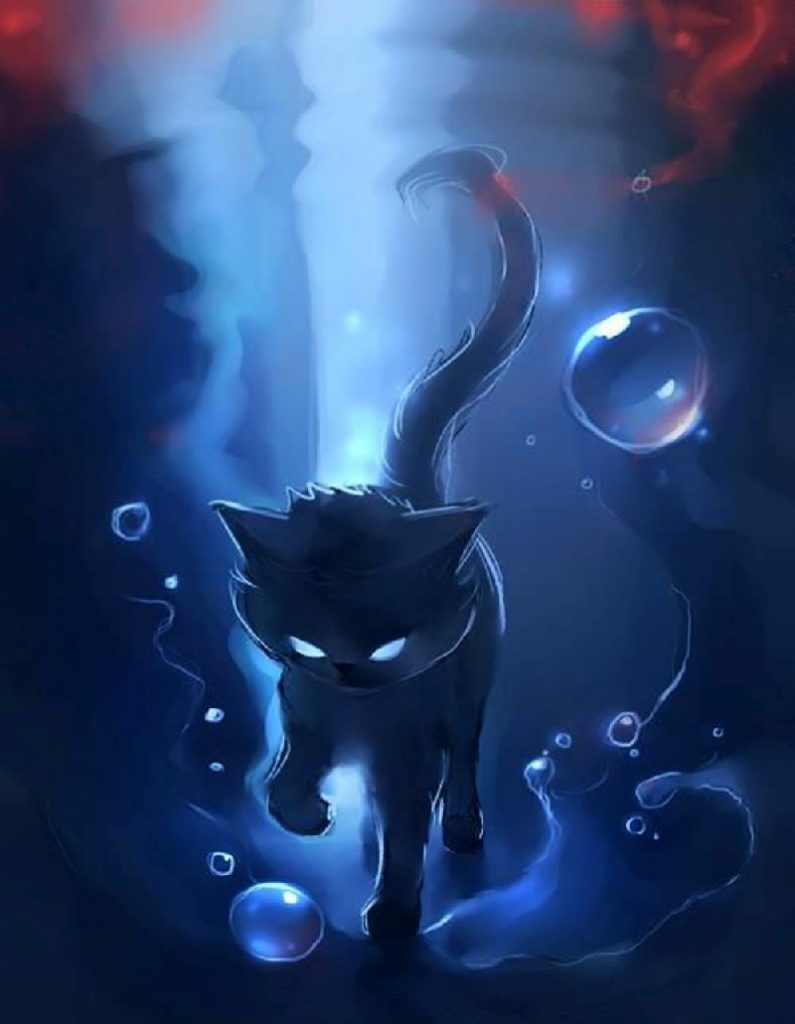 Avatar mèo anime cute dễ thương