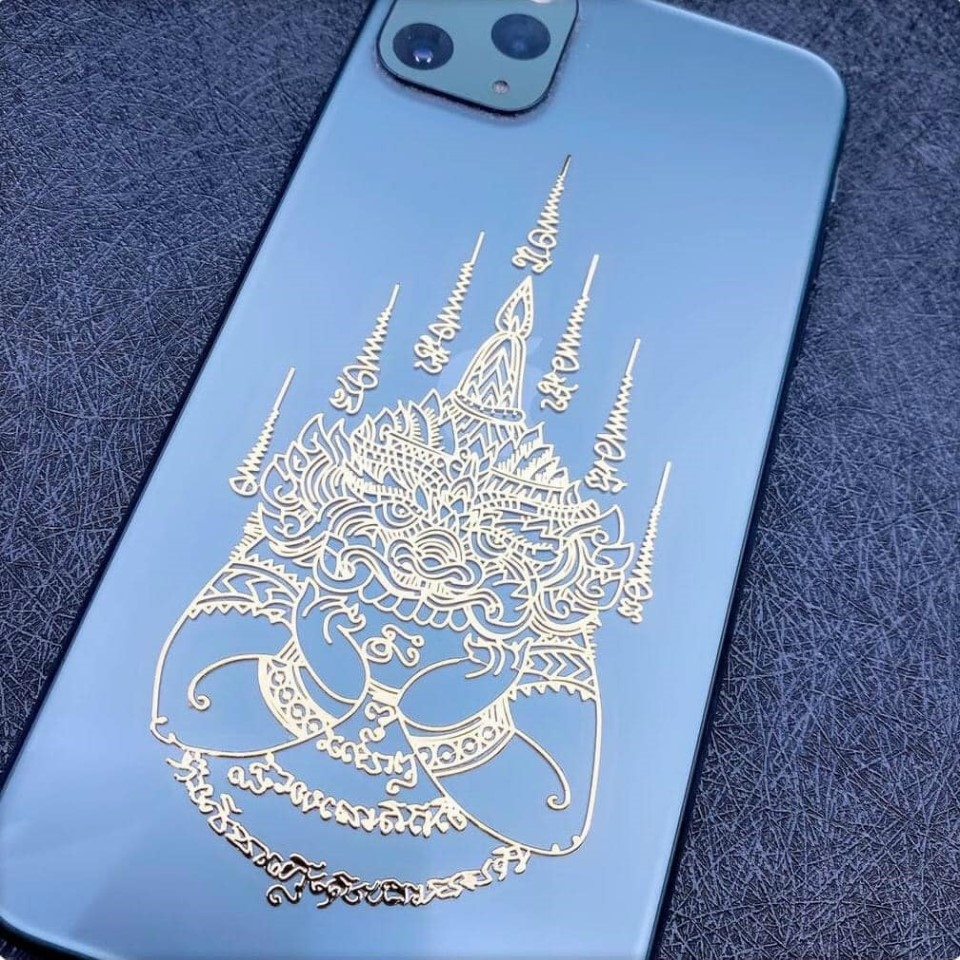 Phép linh phù dán điện thoại Thái Lan hút tài lộc nuốt vận xui (đã trì chú)