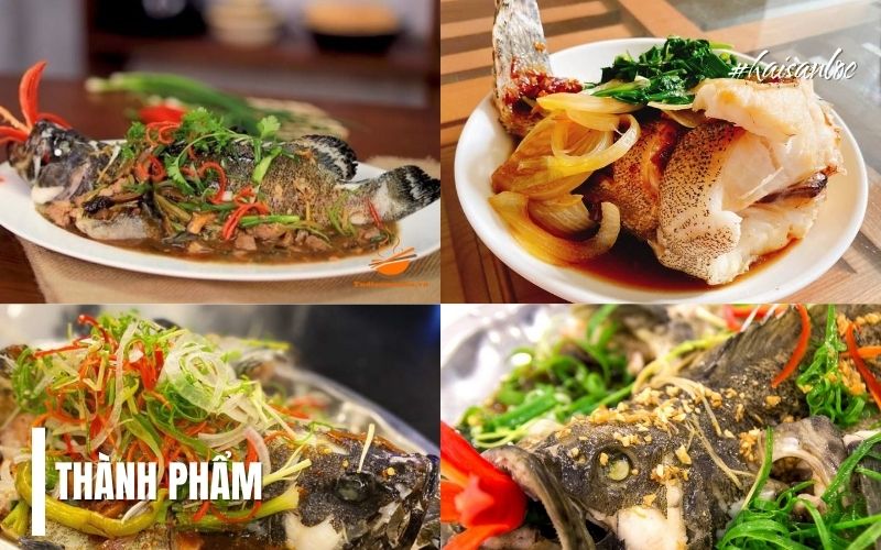 Thưởng thức món cá Mú Hấp Xì Dầu chuẩn vị nhà hàng