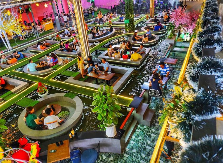 Điểm danh các quán cafe cá Koi cực chill, thư giãn ở Sài Gòn