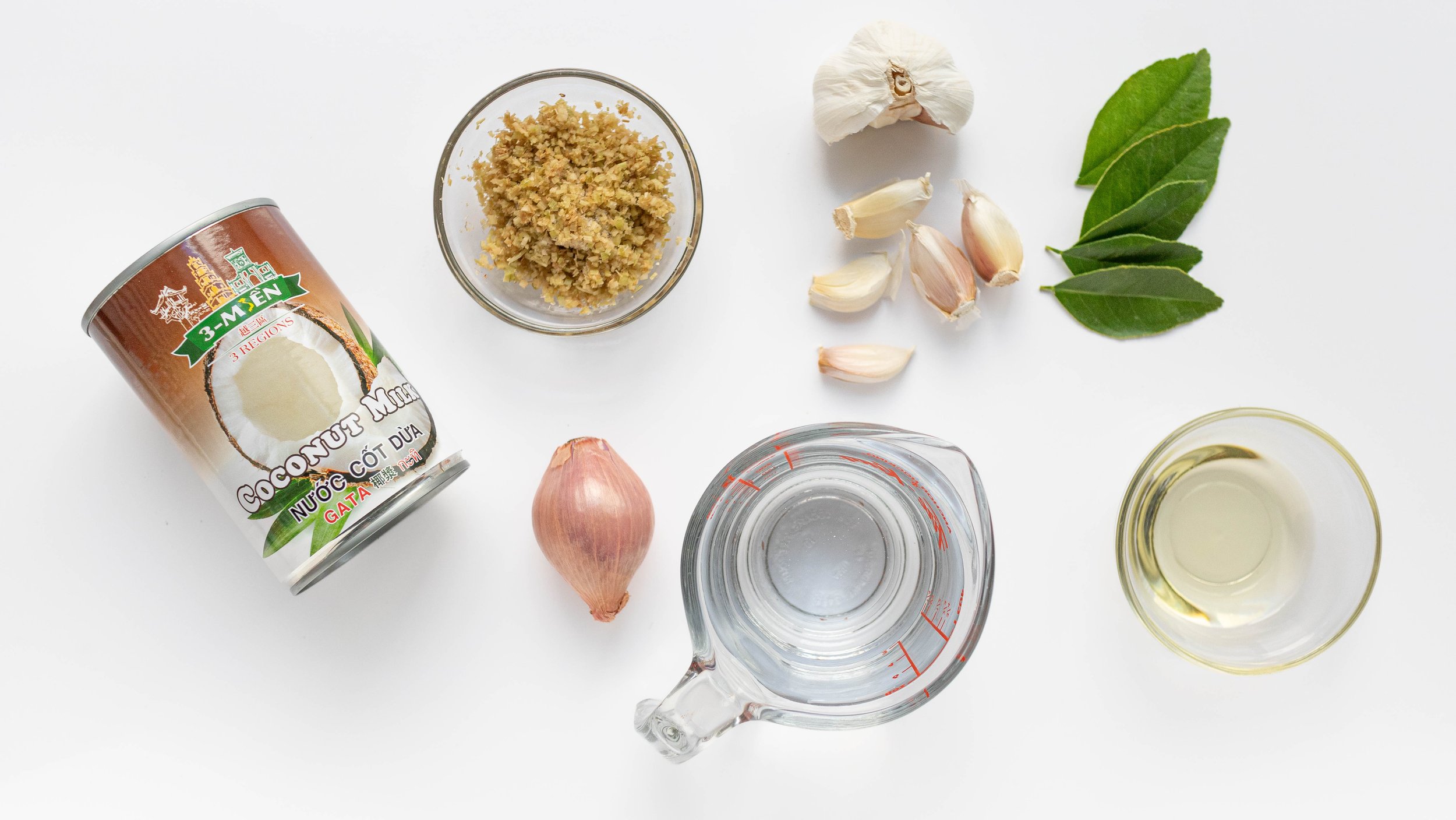 Vietnamese curry chicken ingredients