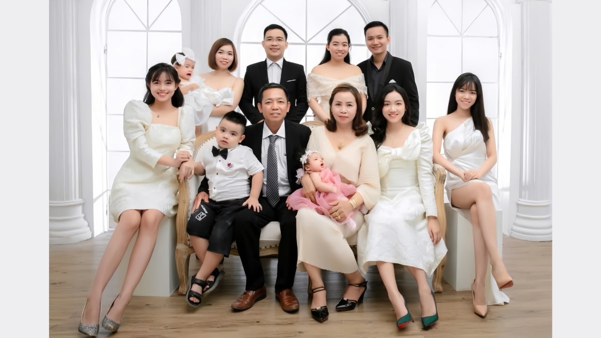 Nét tự nhiên lan tỏa trong ảnh tập thể