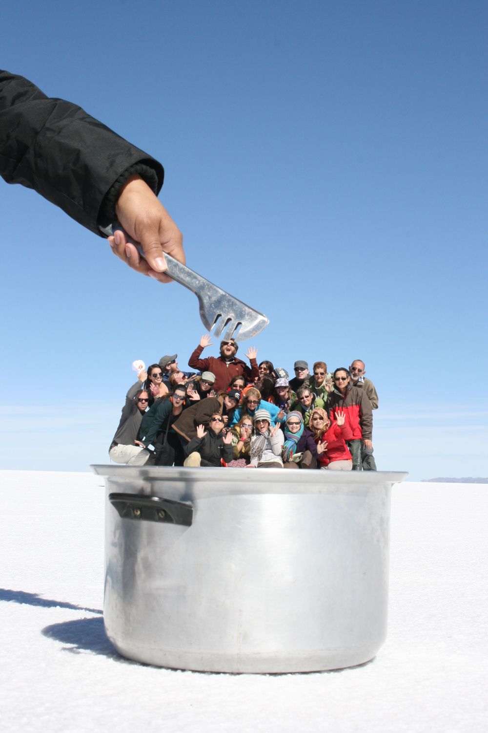 Tư thế chụp tập thể phá vỡ quy tắc truyền thống