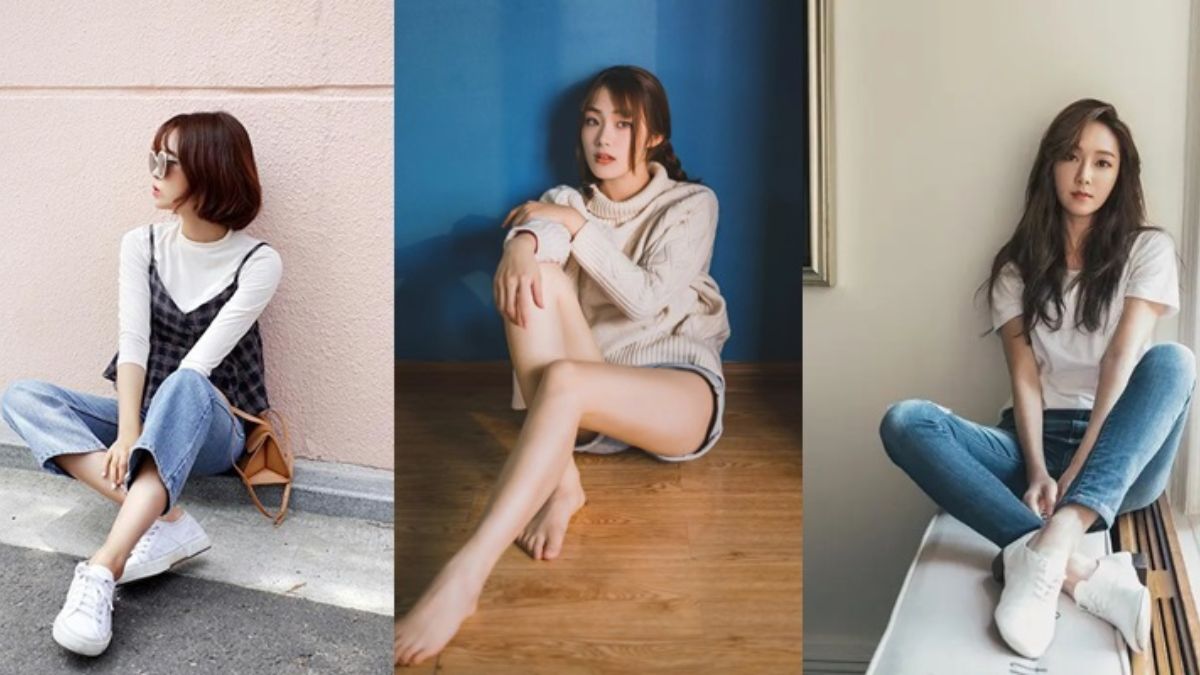 Cách tạo dáng Bắt chéo chânchụp ảnh đẹp sang chảnh