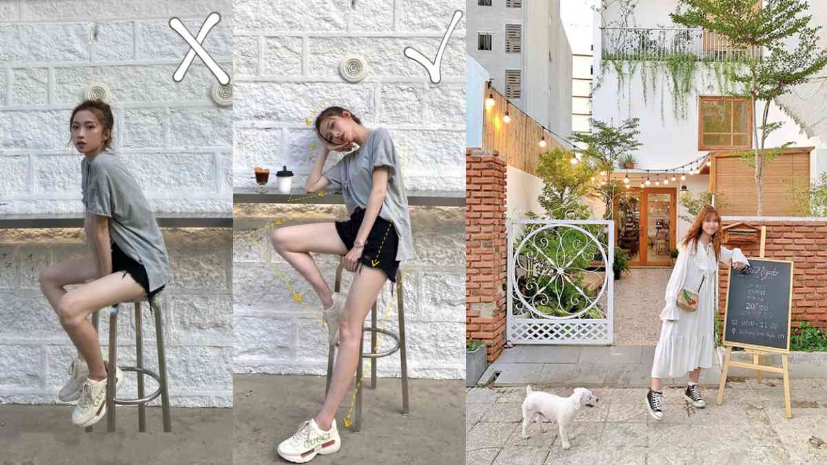 Cách tạo dáng chụp ảnh đẹp sang chảnh kết hợp một chủ thể khác