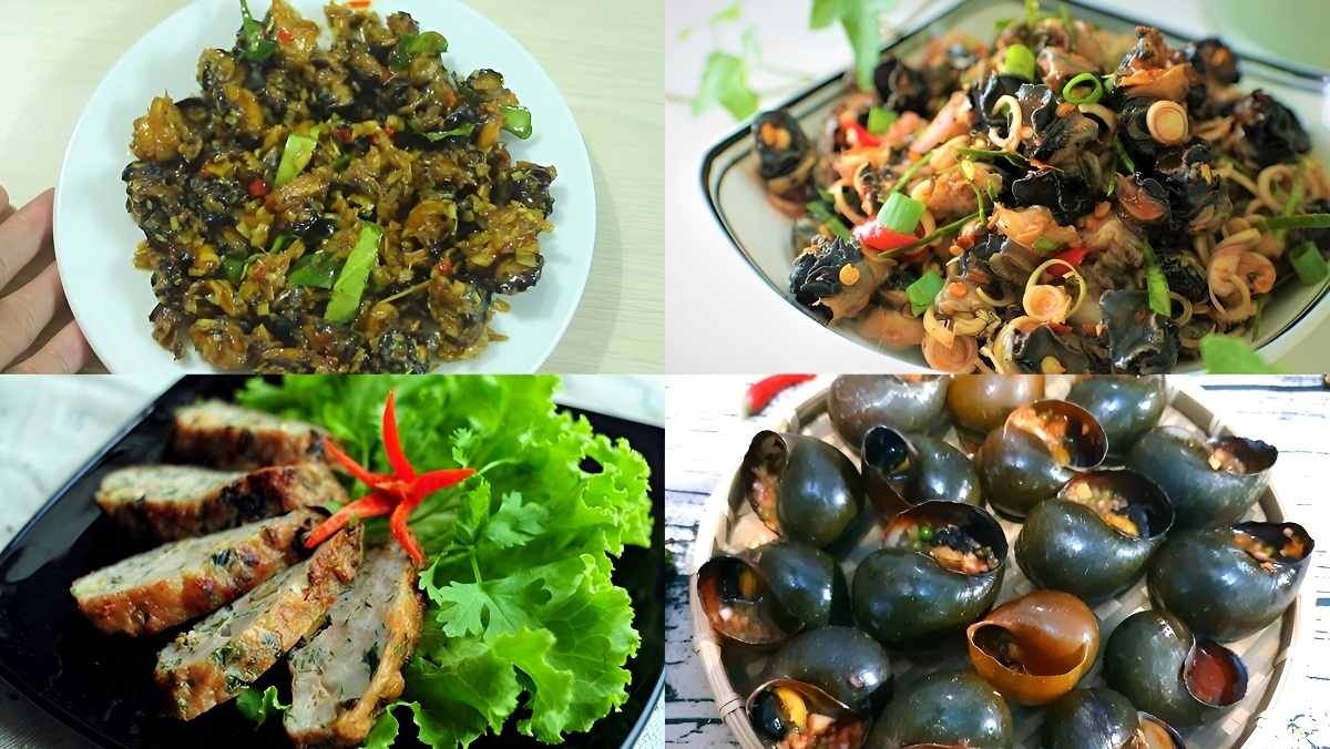 Top 15 món ăn với ốc ngon hấp dẫn cực gây nghiện