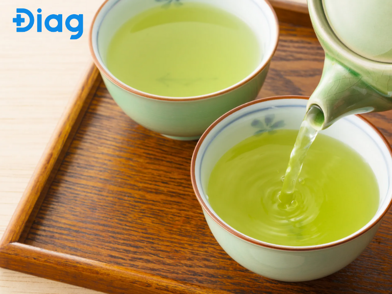 Trà xanh giúp chống oxy hóa, giảm viêm, ngăn ngừa hình thành mảng xơ vữa động mạch