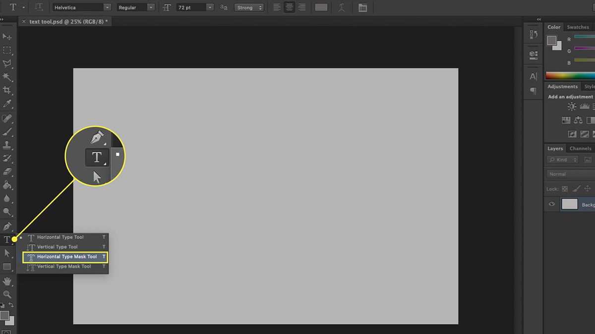 Cách photoshop chữ trên ảnh