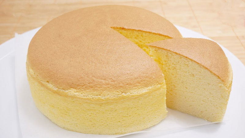 cách làm bánh bông lan phô mai bằng bột mì và trứng