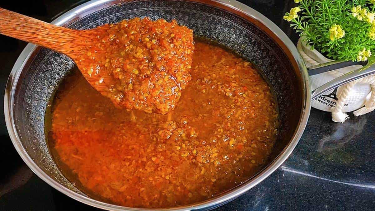 Cách làm ớt sa tế tôm bước 2