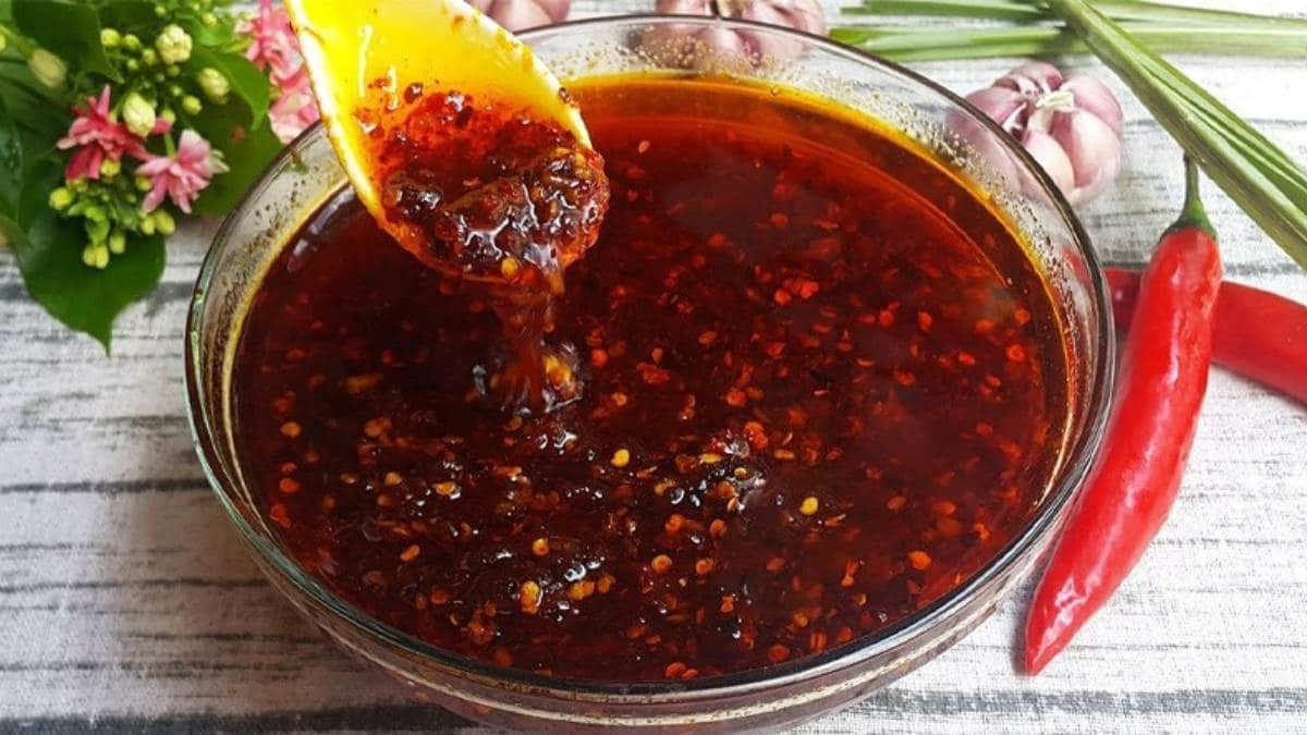 Cách làm ớt sa tế tôm bước 3