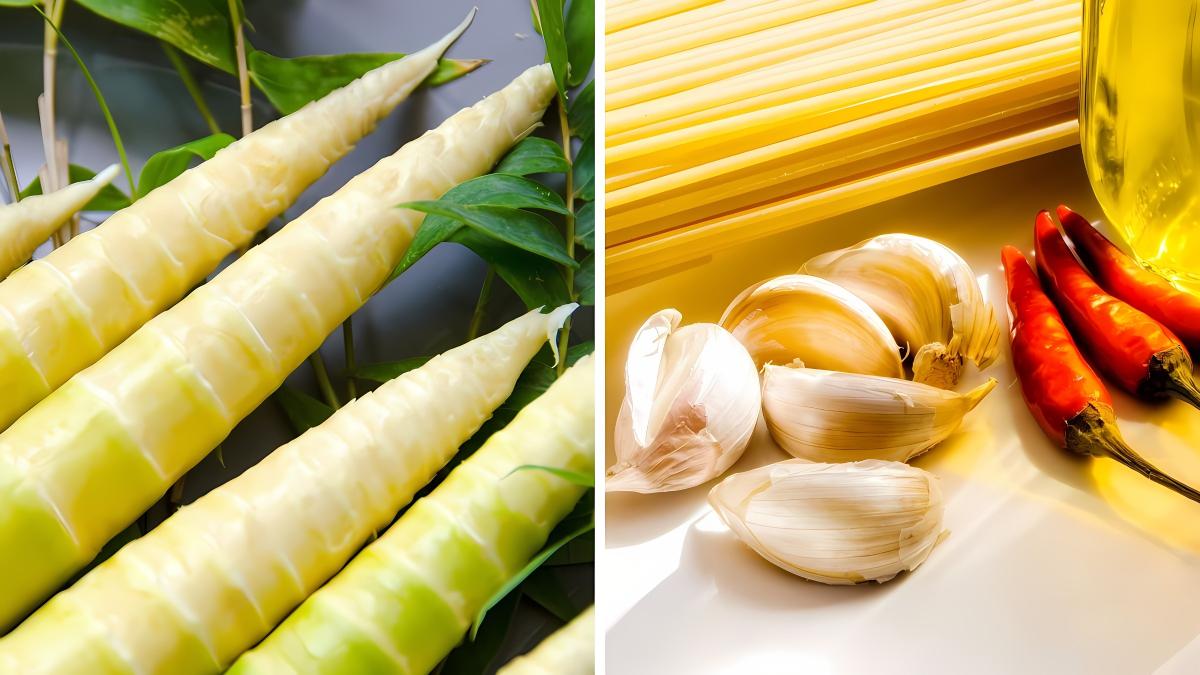 nguyên liệu làm măng trắng chua cay