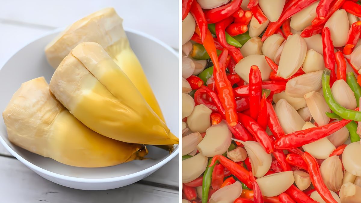 Cách làm măng ớt ngâm chua cay ngon giòn ngay tại nhà