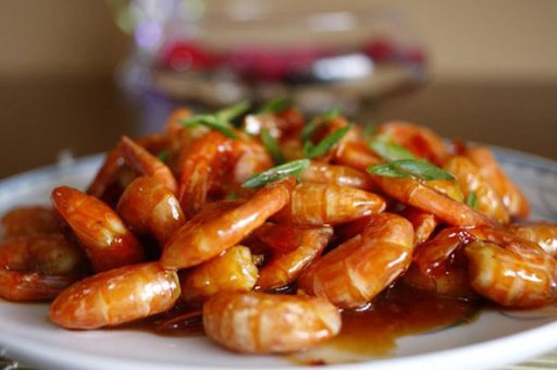 Tôm rim me thơm ngon