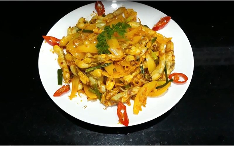 Ốc hương xào me