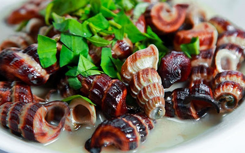 Ốc mít xào dừa